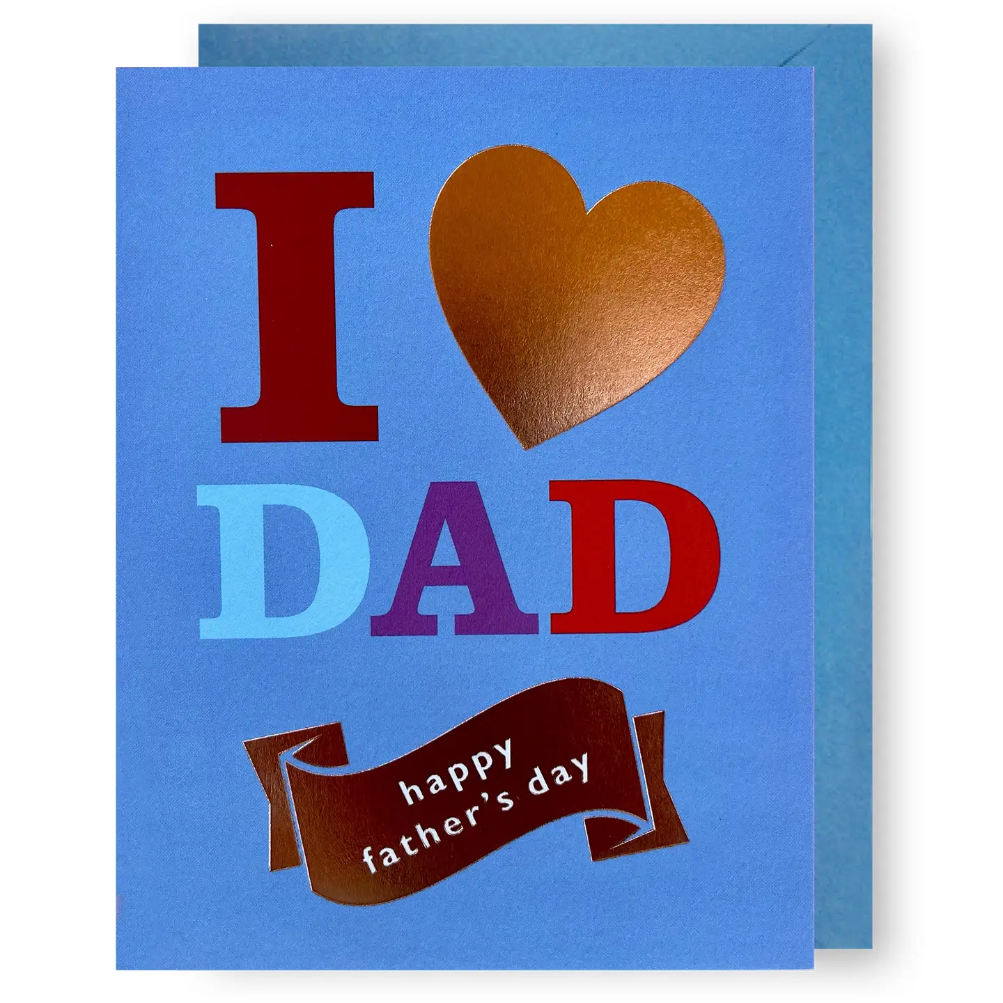 I Heart Dad Father's Day Card