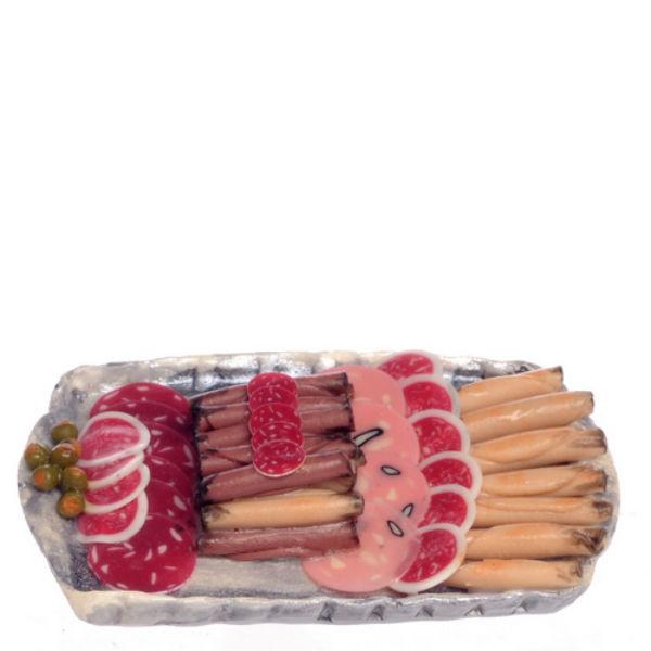 Dollhouse Miniature Meat Tray