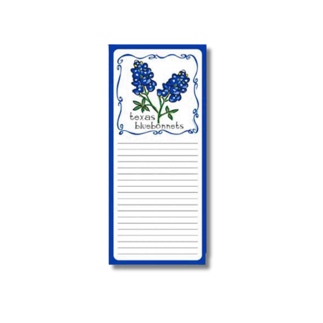 Texas Bluebonnets Memo Pad