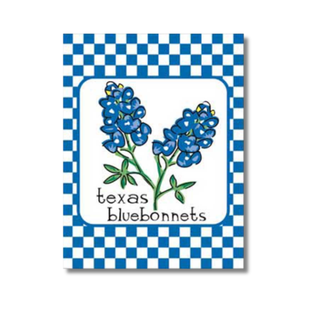 Texas Bluebonnets Dish Towel