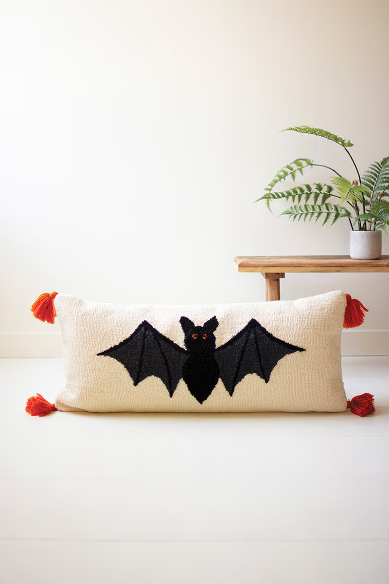 Halloween Bat Pillow