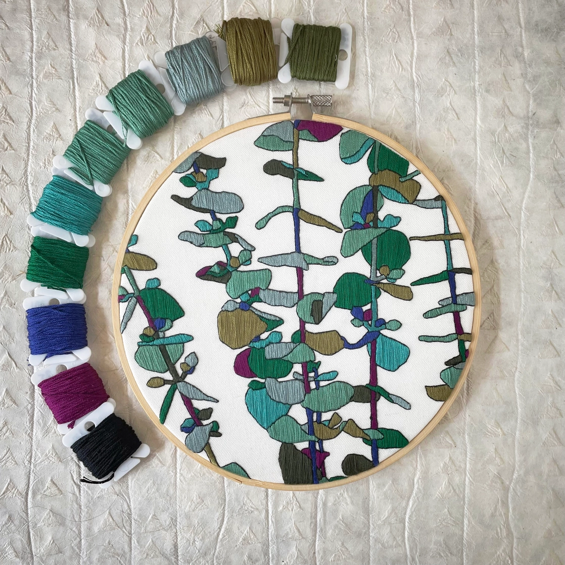 8" Embroidery Kit / Click for Selection