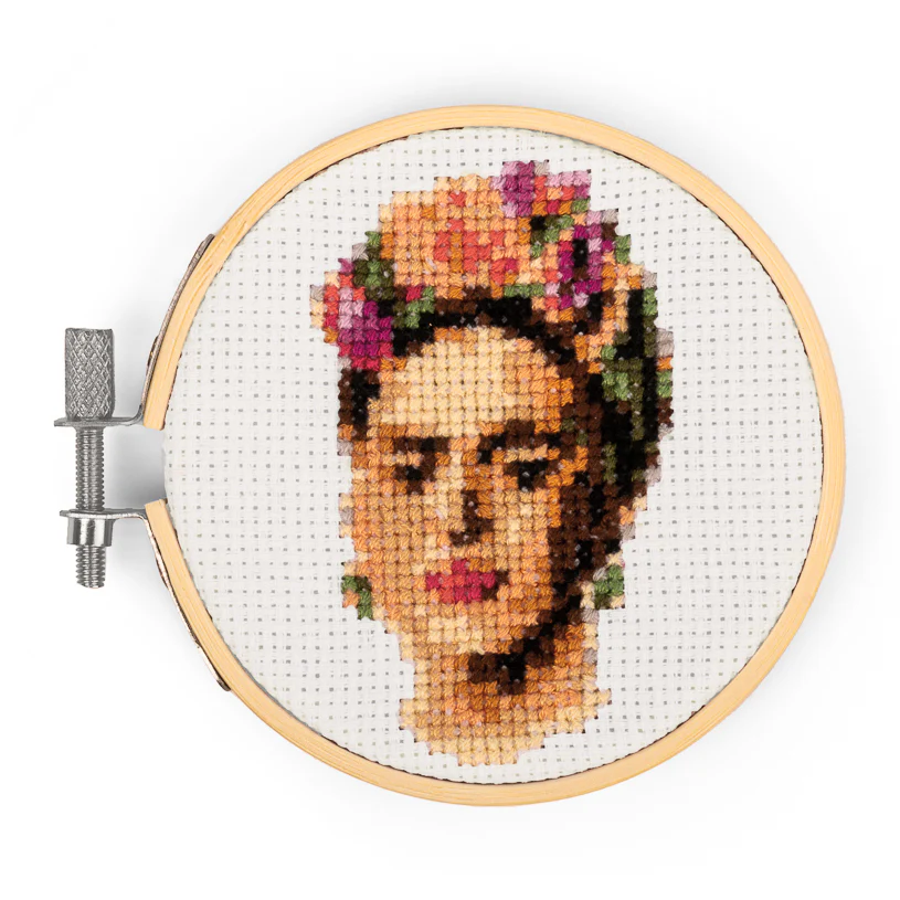 Frida Mini Cross Stitch Kit