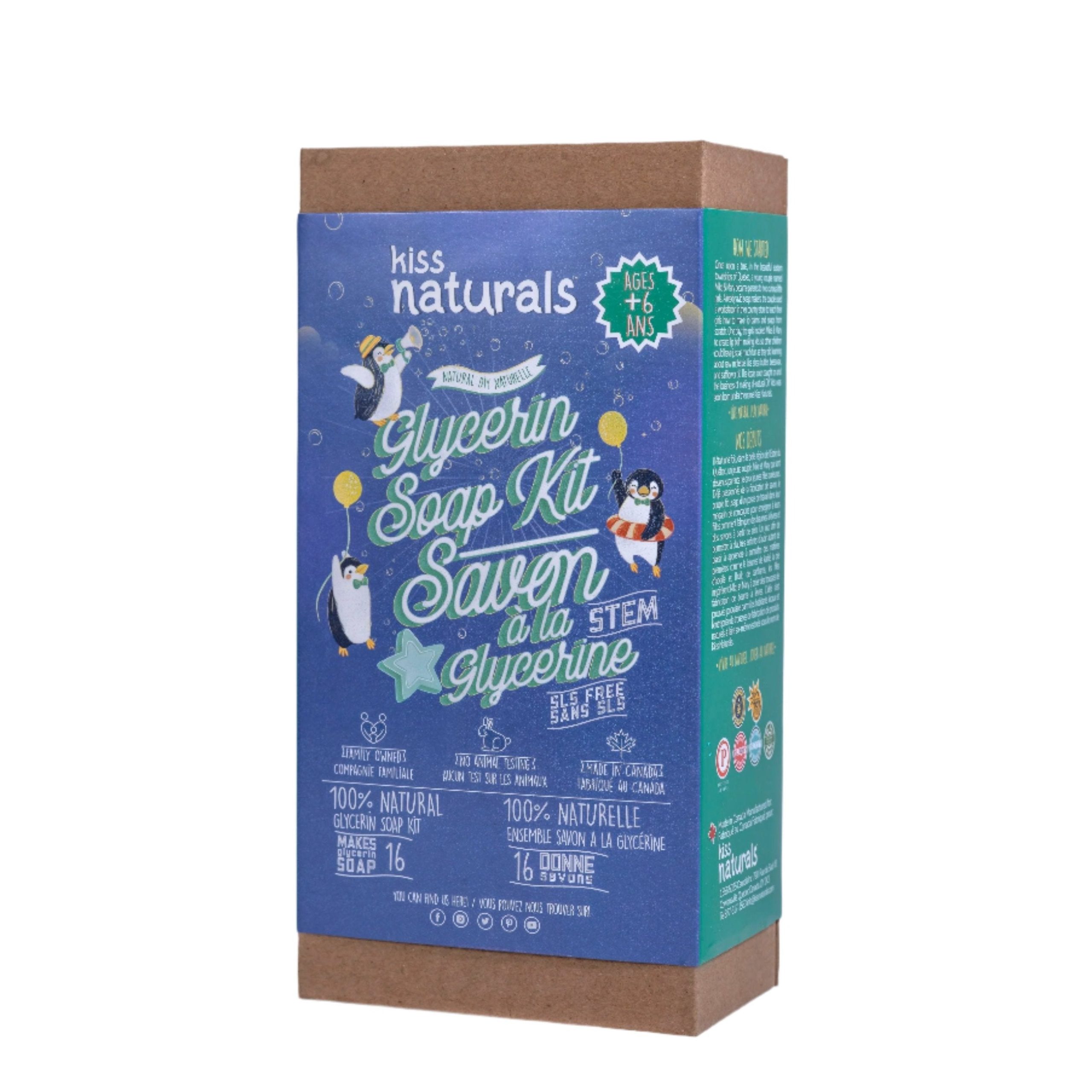 Kiss Naturals Glycerin Soap Kit