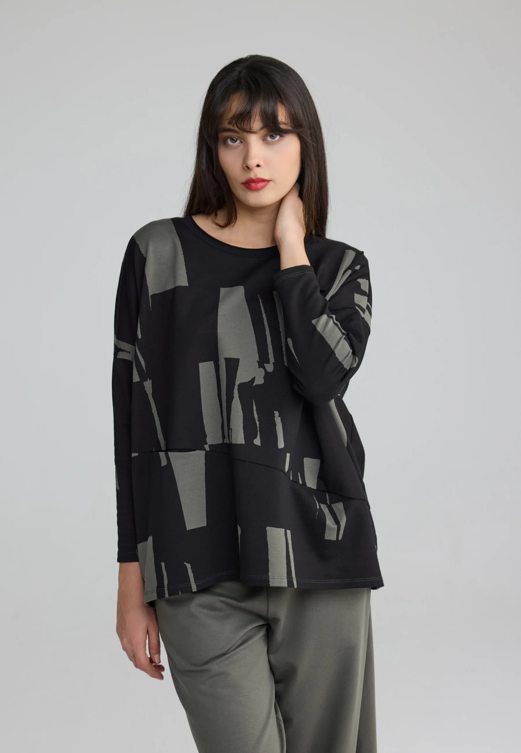 Cascade Marilla Printed Pocket Tunic