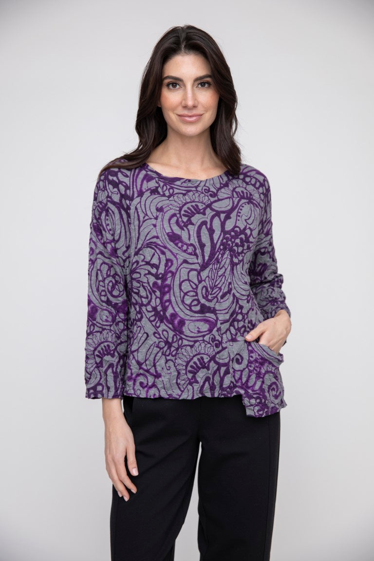 Jetset Crinkle Pullover | 75% Off