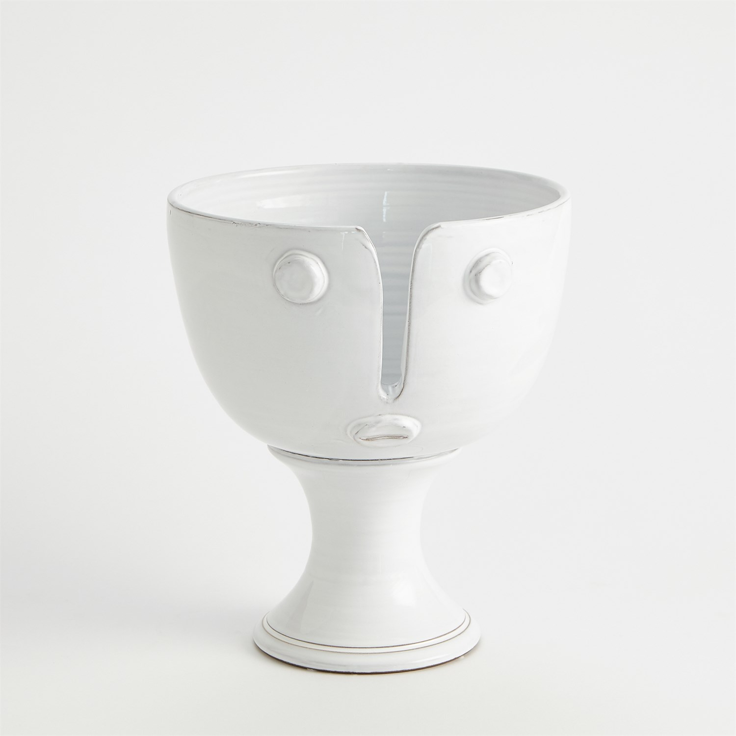 Long Nose White Bowl