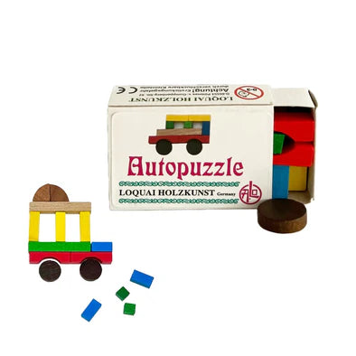 Miniature Car Puzzle - Loquai Holzkunst