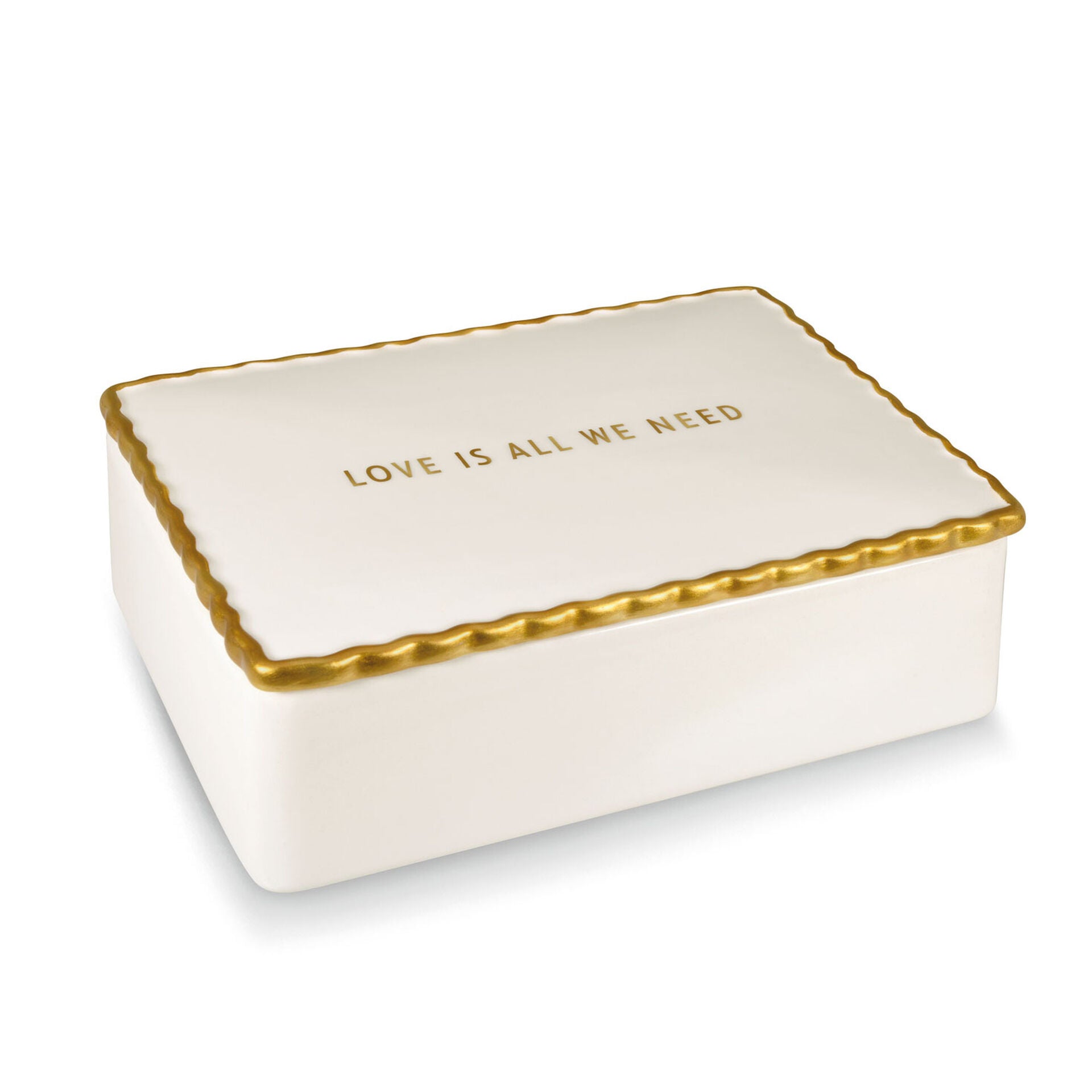 Love Is All We Need Ceramic Keepsake Box