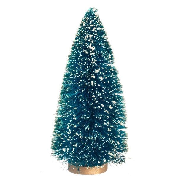 Dollhouse Miniature Sisal Tree with Snow