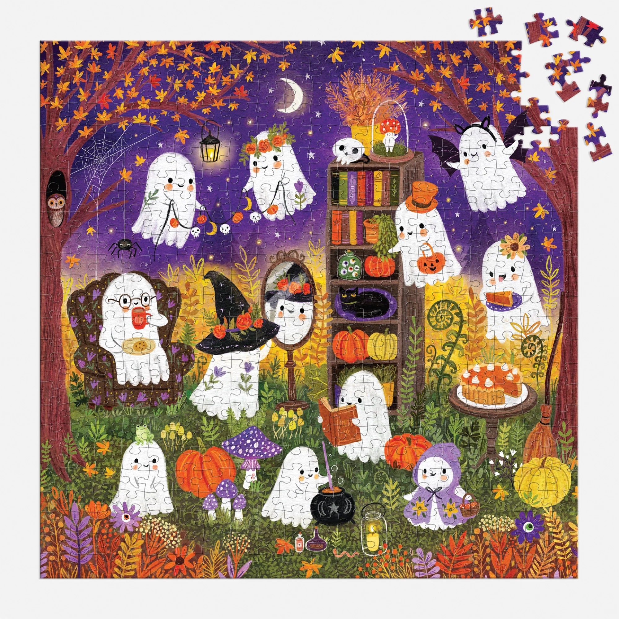 Ghostly Gathering 500pc Family Puzzle