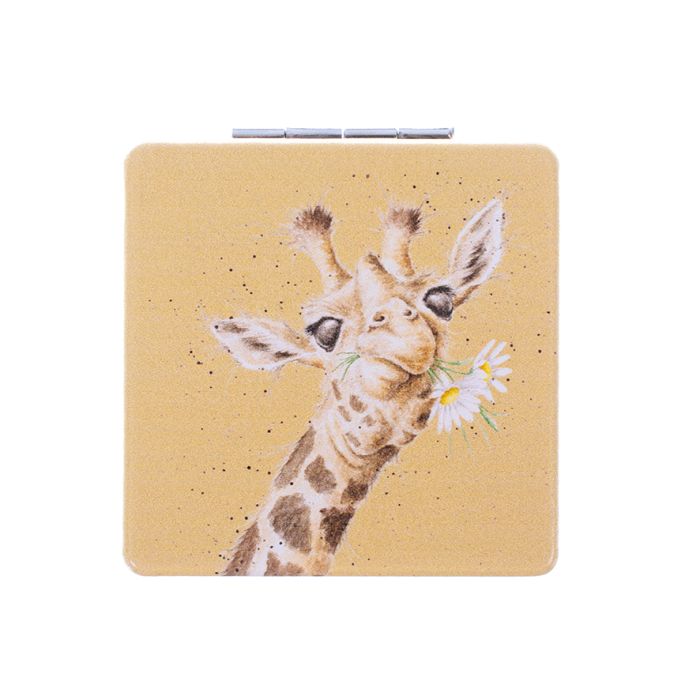 Flowers' Giraffe Compact Mirror
