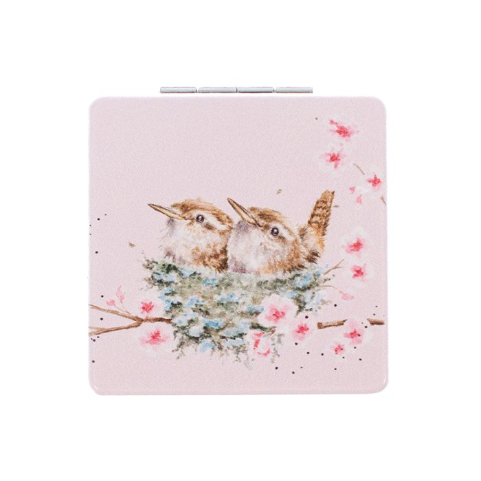 Home Tweet Home' Wren Compact Mirror