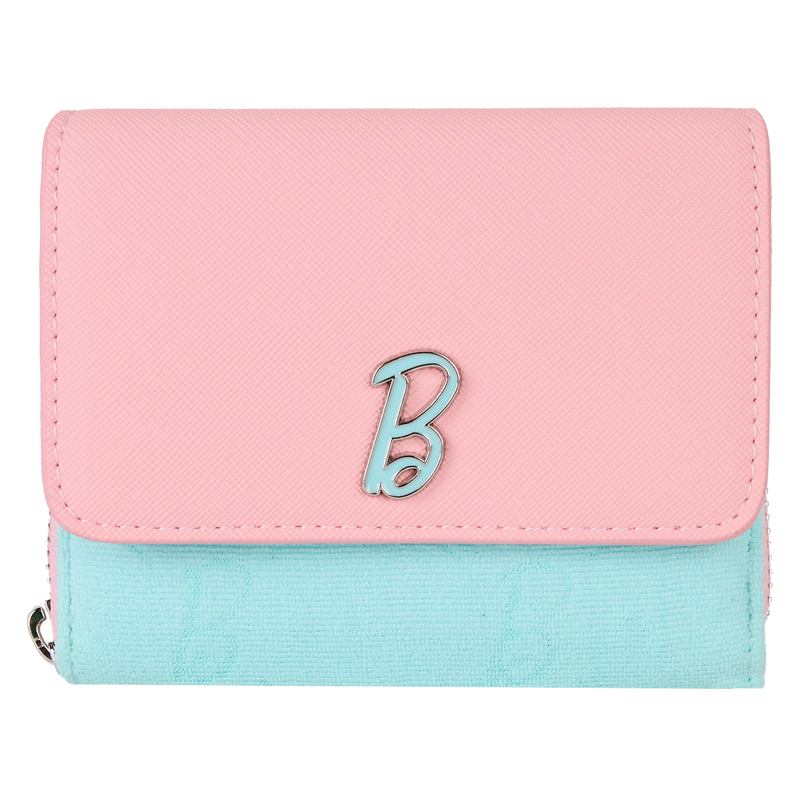 Classic Barbie Terry Cloth Zip Around Wallet by Loungefly