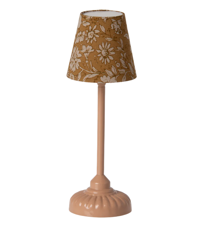 Vintage Floor Lamp for Mouse in Dark Powder