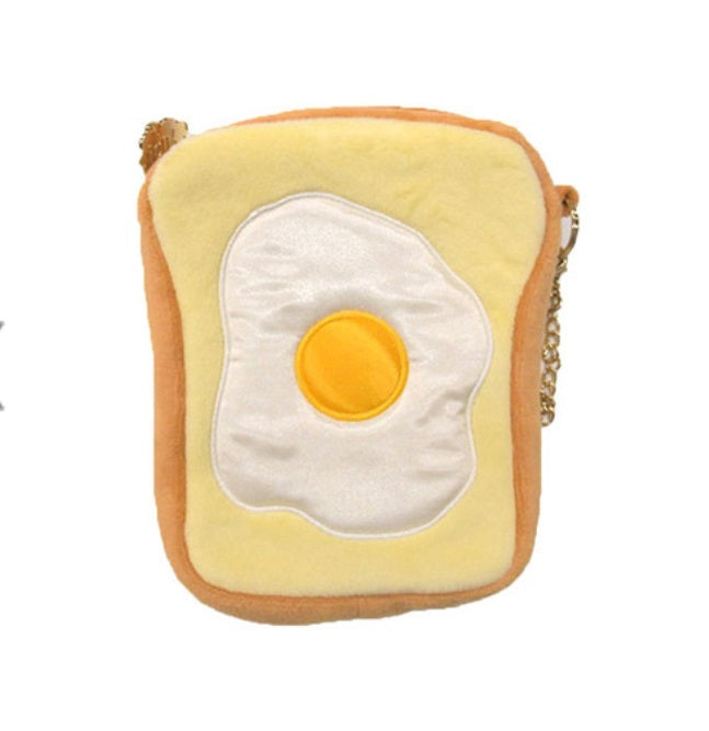 Egg Toast Zip Pouch