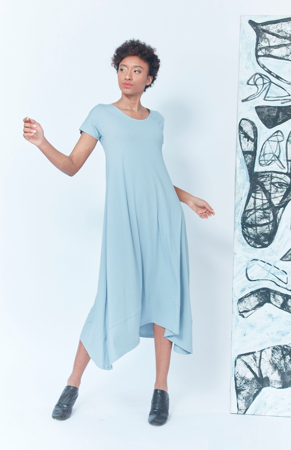 Lotus Print Ayla Dress | 50% Off