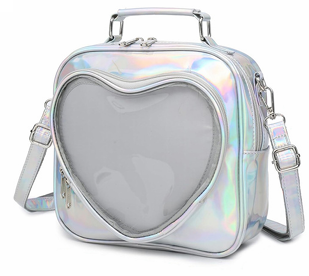 Clear Heart Laser Bag