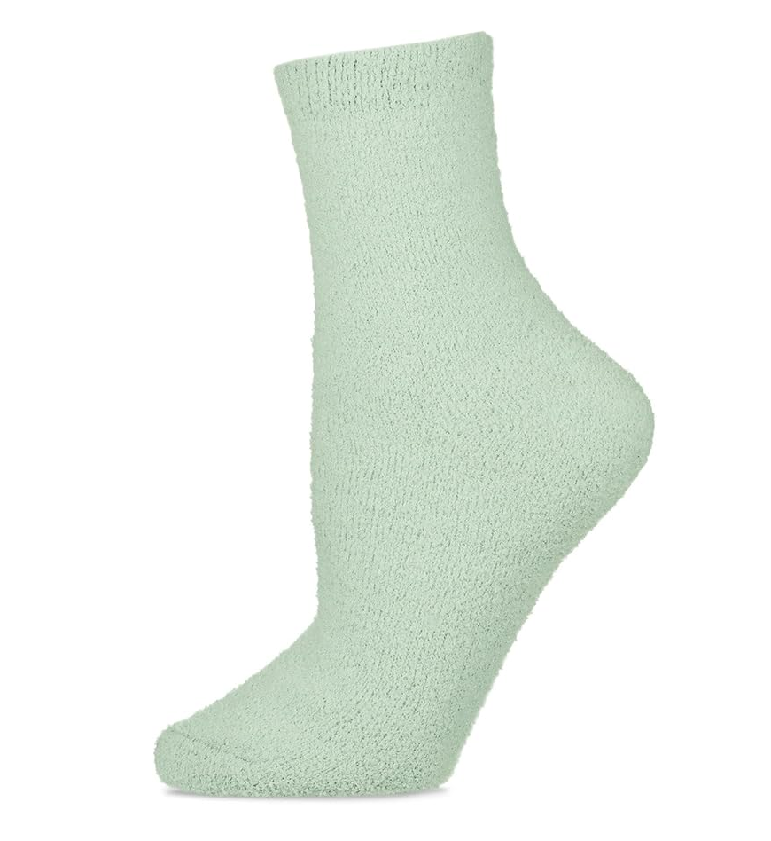 Gel Lined Citrus Scented Cozy Ankle Socks / Click for Colors