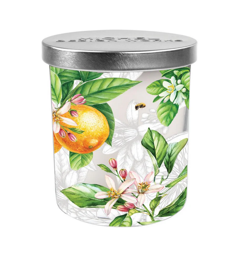 Decorative Glass Candle / Click for Fragrances