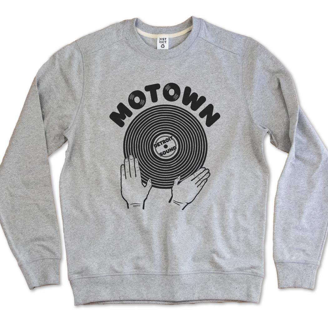 Motown Crewneck Sweatshirt / Grey
