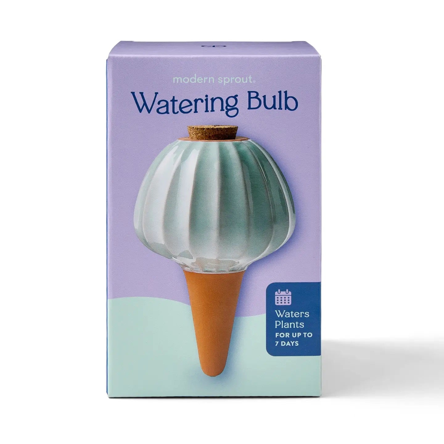 Terracotta Watering Bulb / Sage