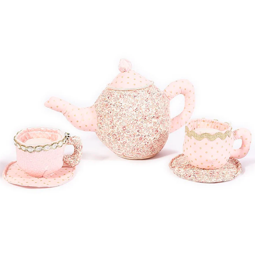 Floral Stuffed Tea Set
