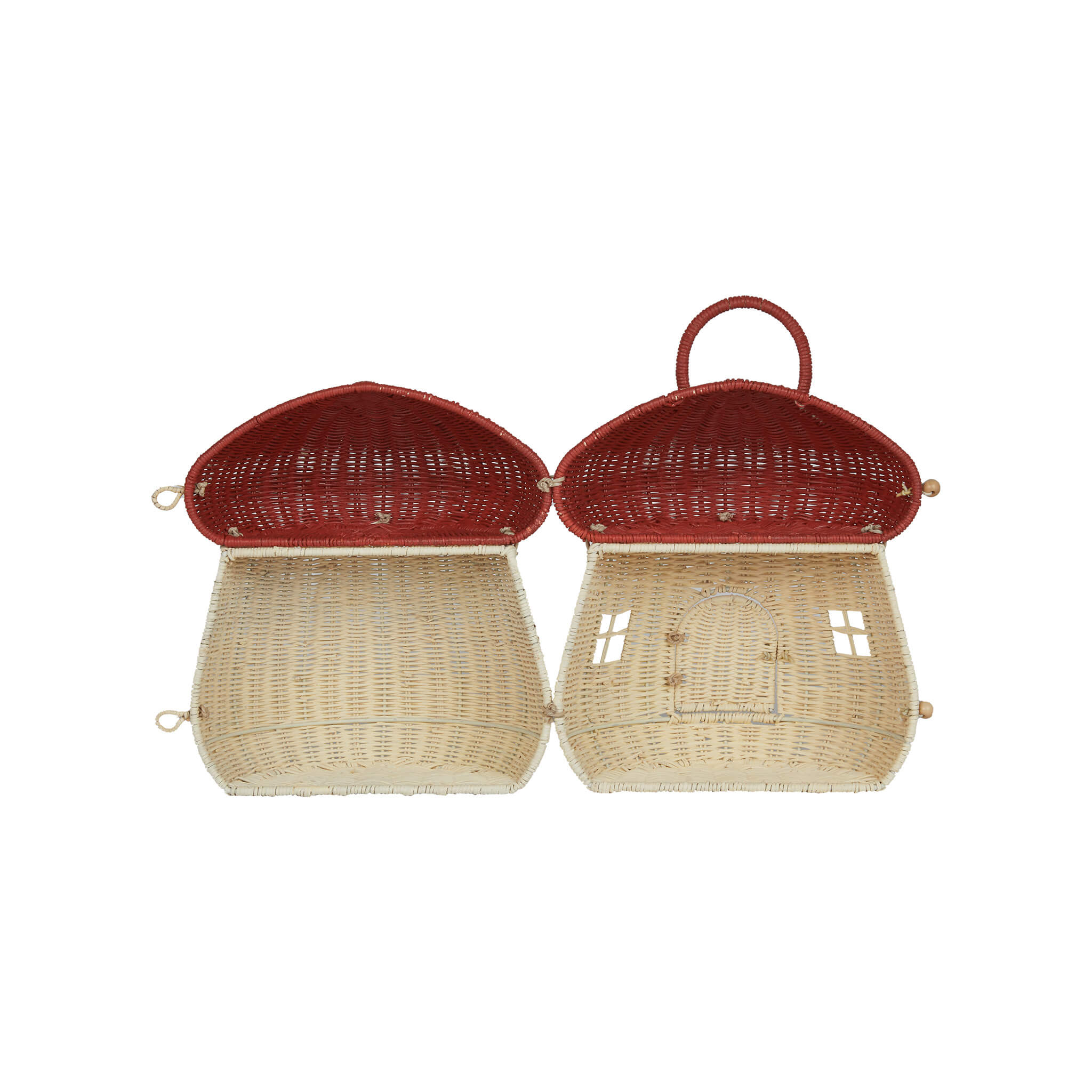 Olli Ella Mushroom Dollhouse Red