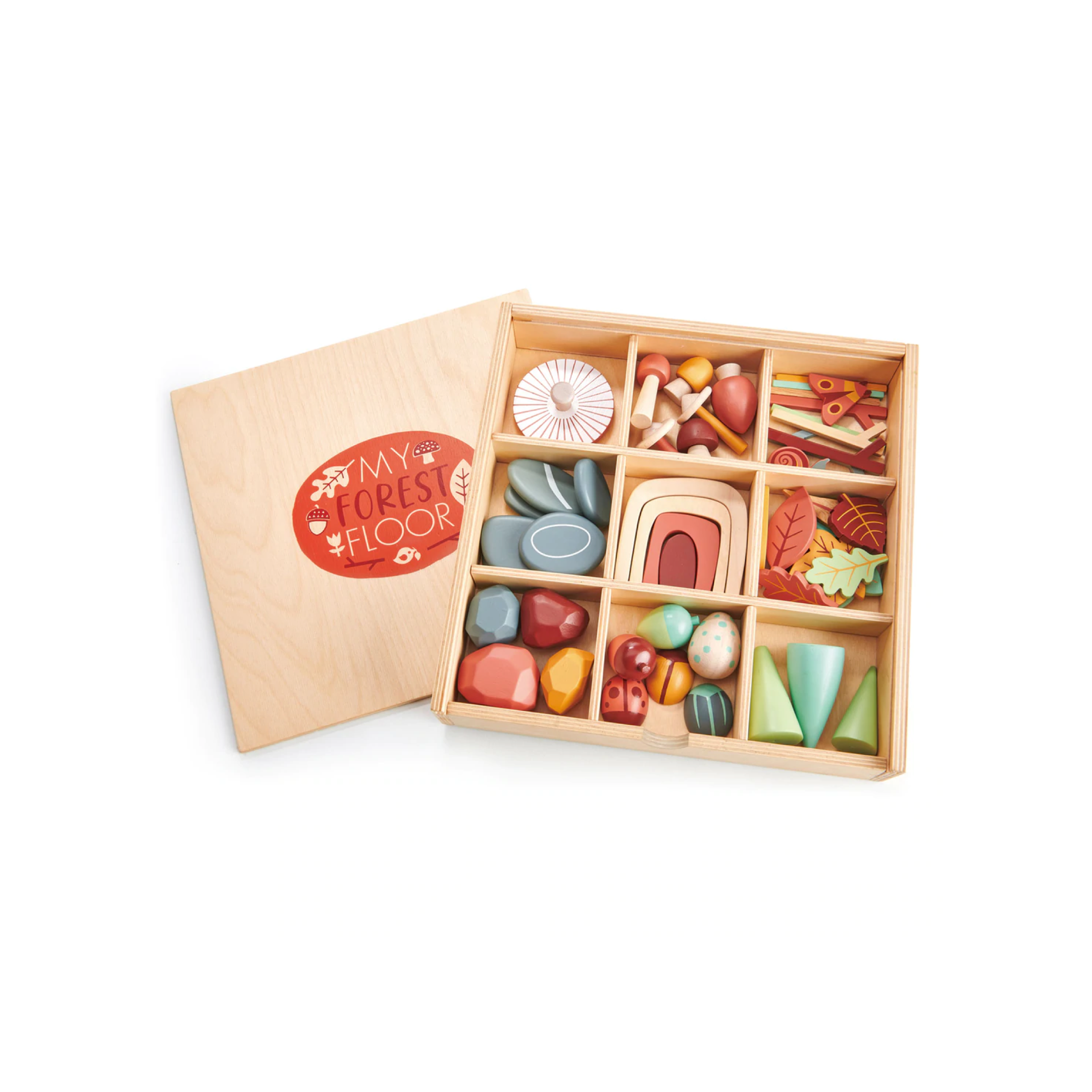 My Forest Floor Wooden Educational Play Set