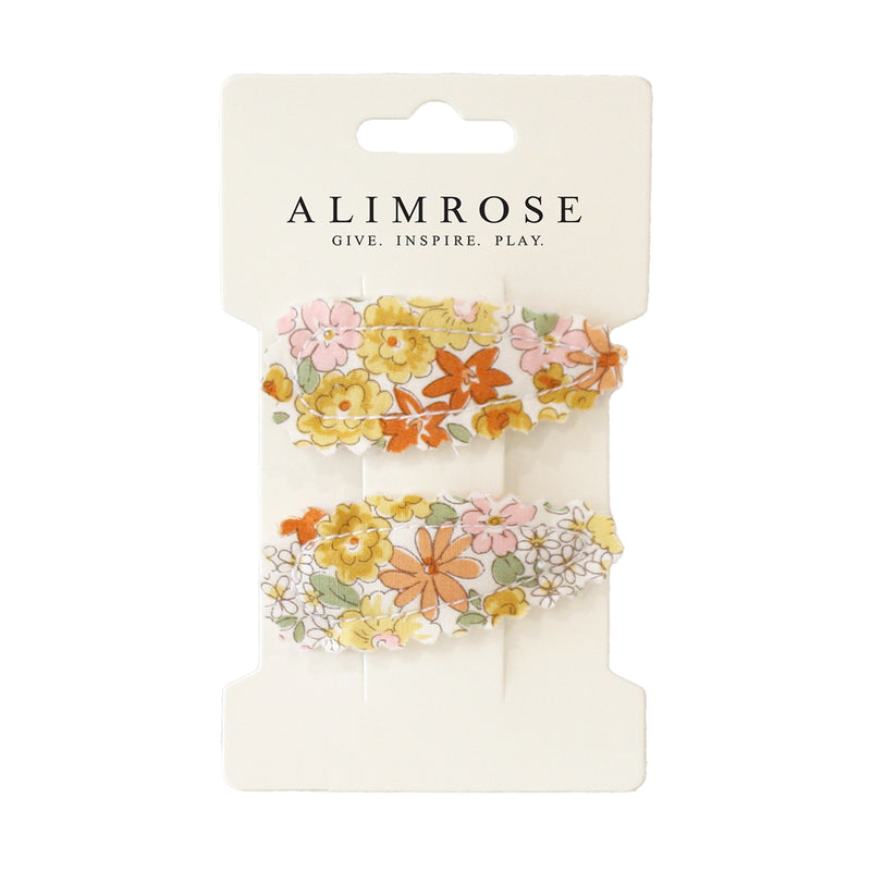 Alimrose Hair Clip Set - Sweet Marigold