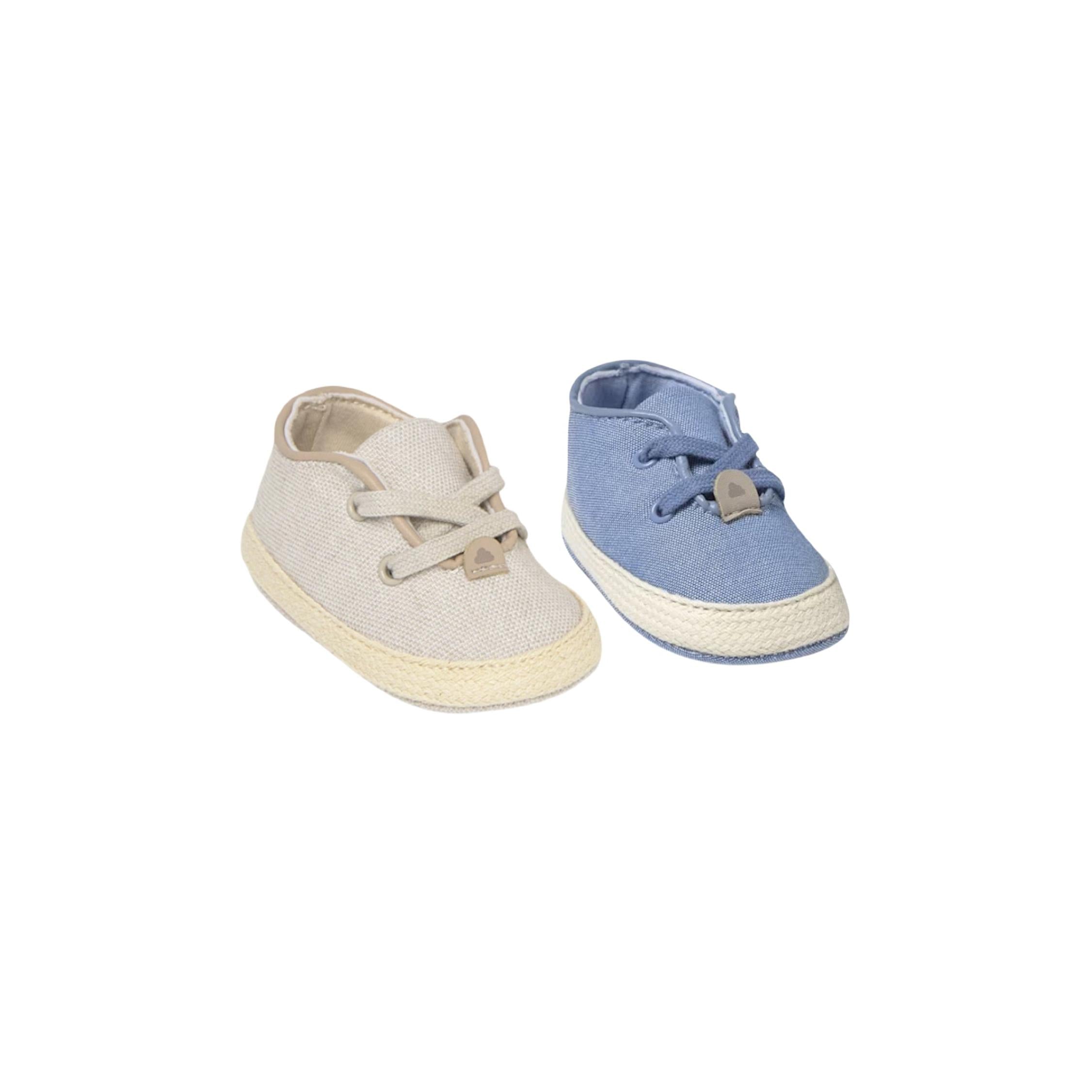 Newborn Linen Tennis Soft Shoes