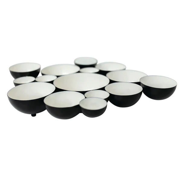 Black & White Bubble Bowl