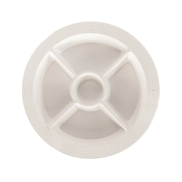 Pinstripes Divided Melanine Dish
