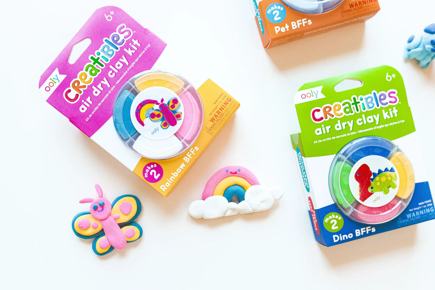 Rainbow BFFs Creatibles Mini Air Dry Clay Kit