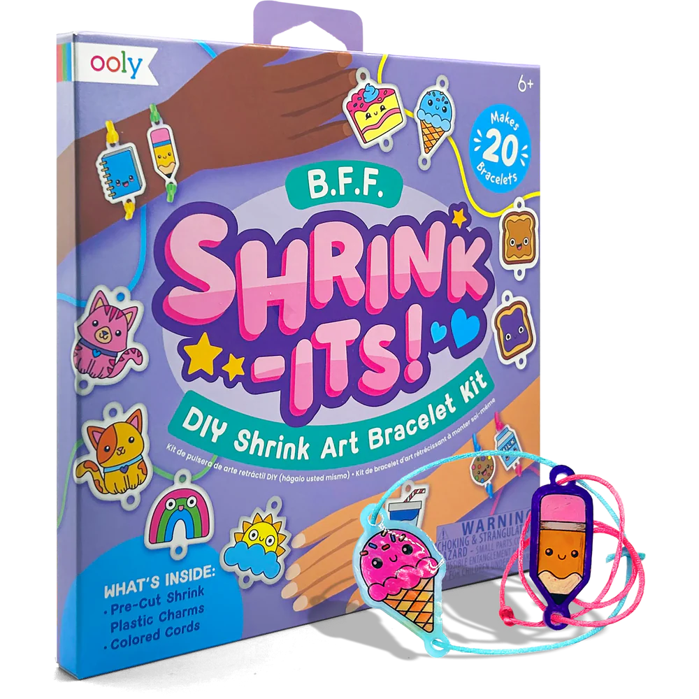 BFF Shrink-its! DIY Shrink Art Bracelet Kit