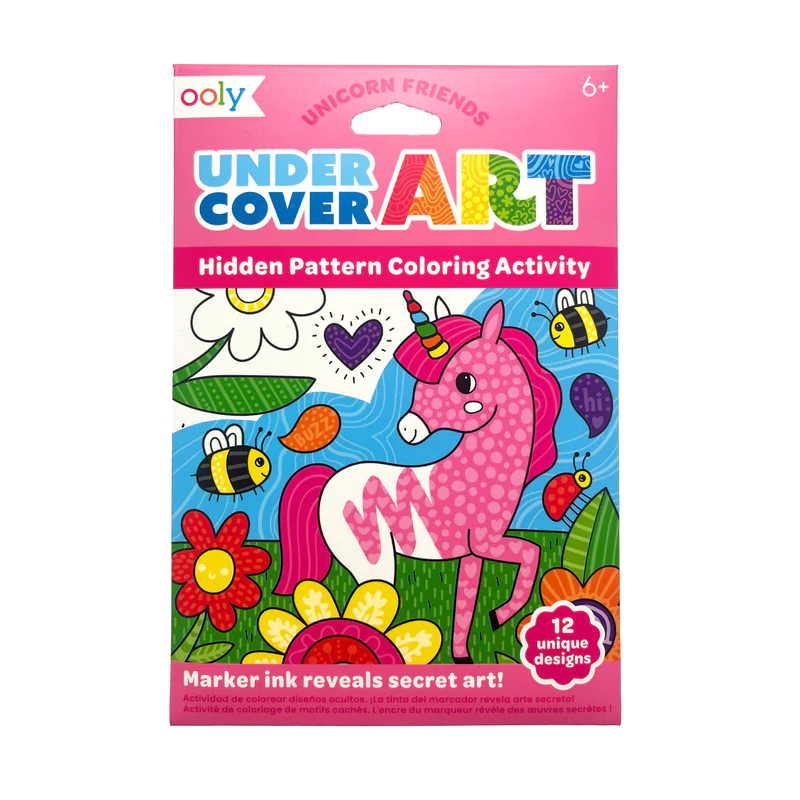 Unicorn Friends Undercover Art Hidden Patterns