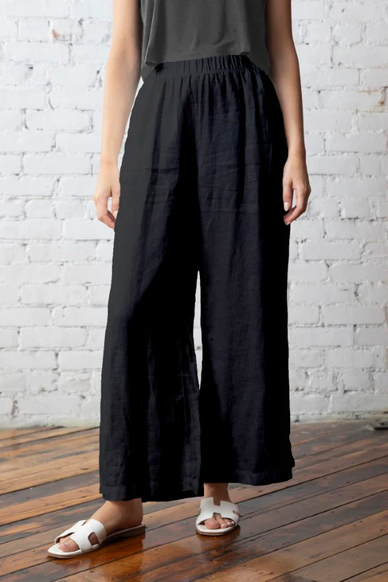 Linen Ankle Pant