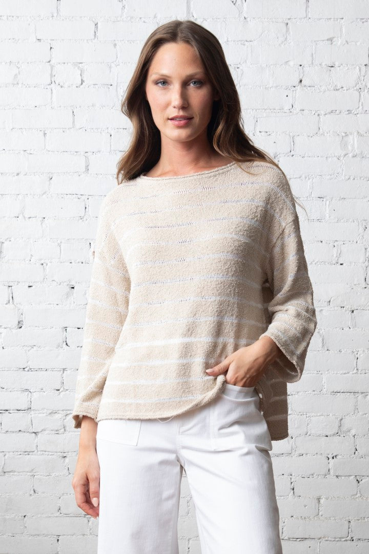Wave Stripe Pullover