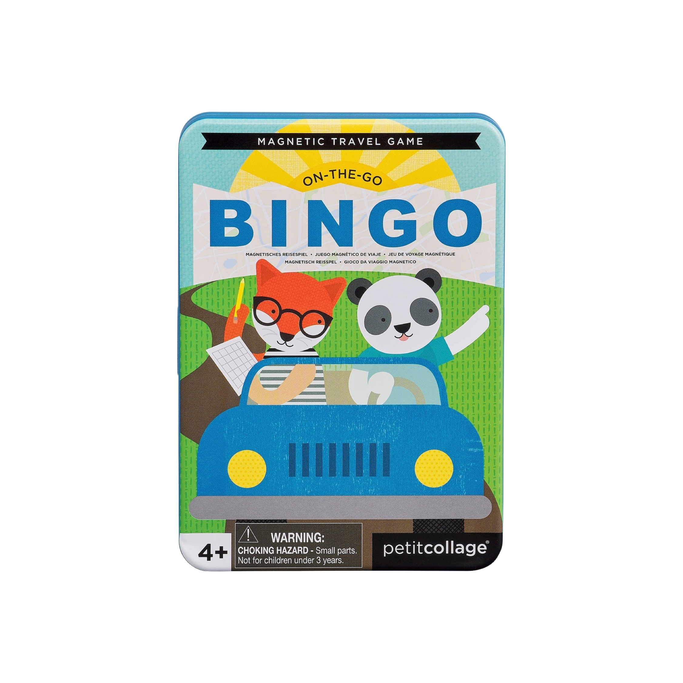 On-the-Go Bingo Magnetic Travel Game