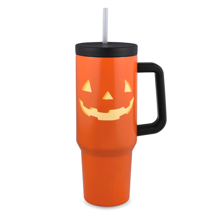 Jack-o'-Lantern Insulated Travel Cup, 40 oz.