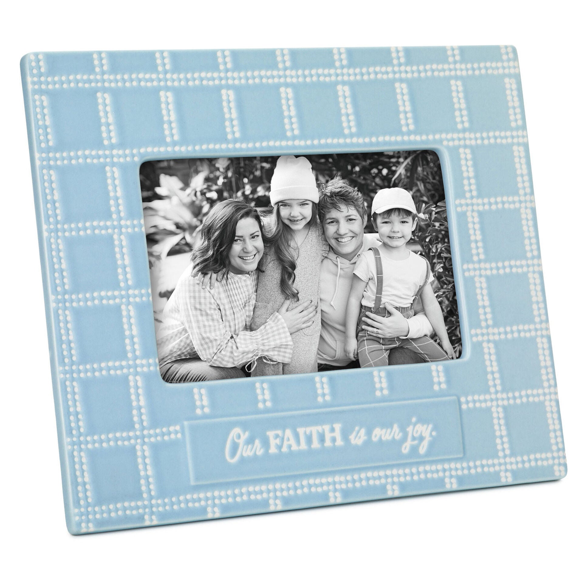 Our Faith Is Our Joy Picture Frame