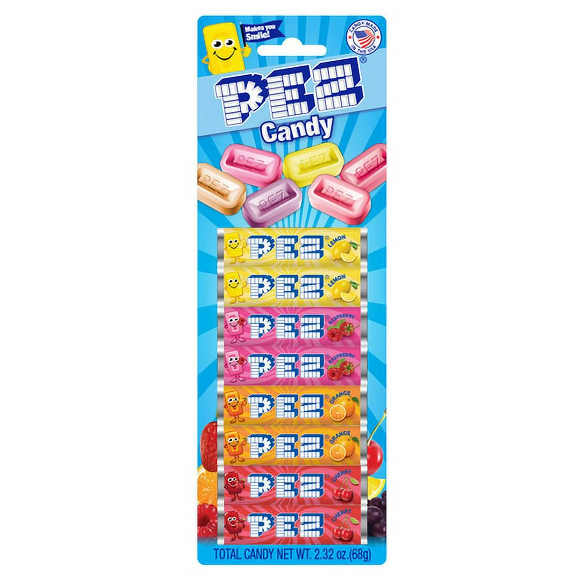 Pez Fruit Candy Refill Pack