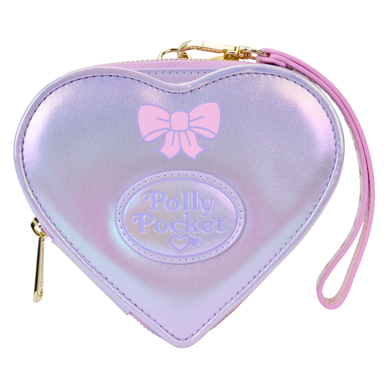 Polly Pocket Compact Playset Figural Zip Around Wallet by Loungefly