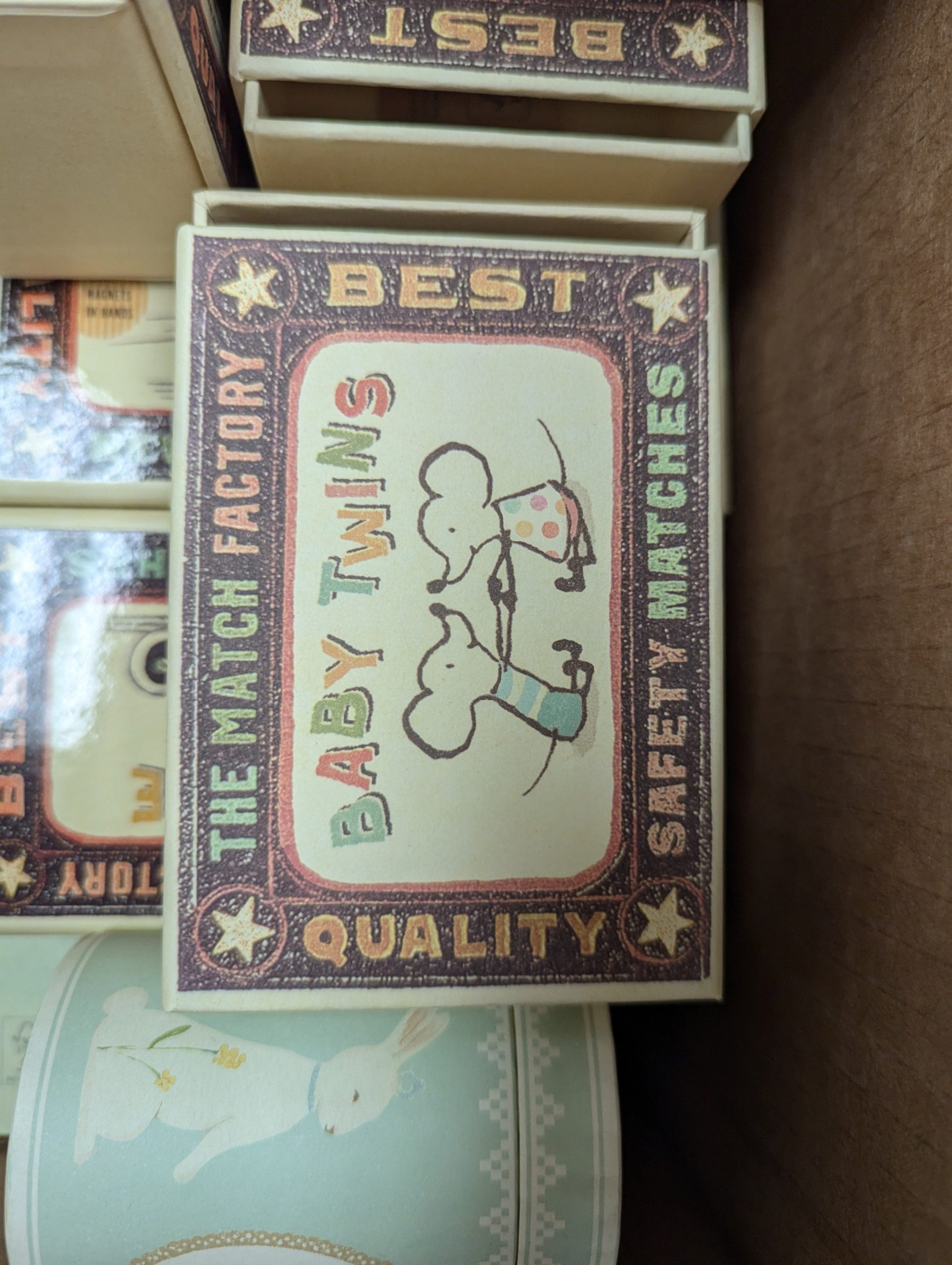 Empty Maileg Matchboxes/boxes