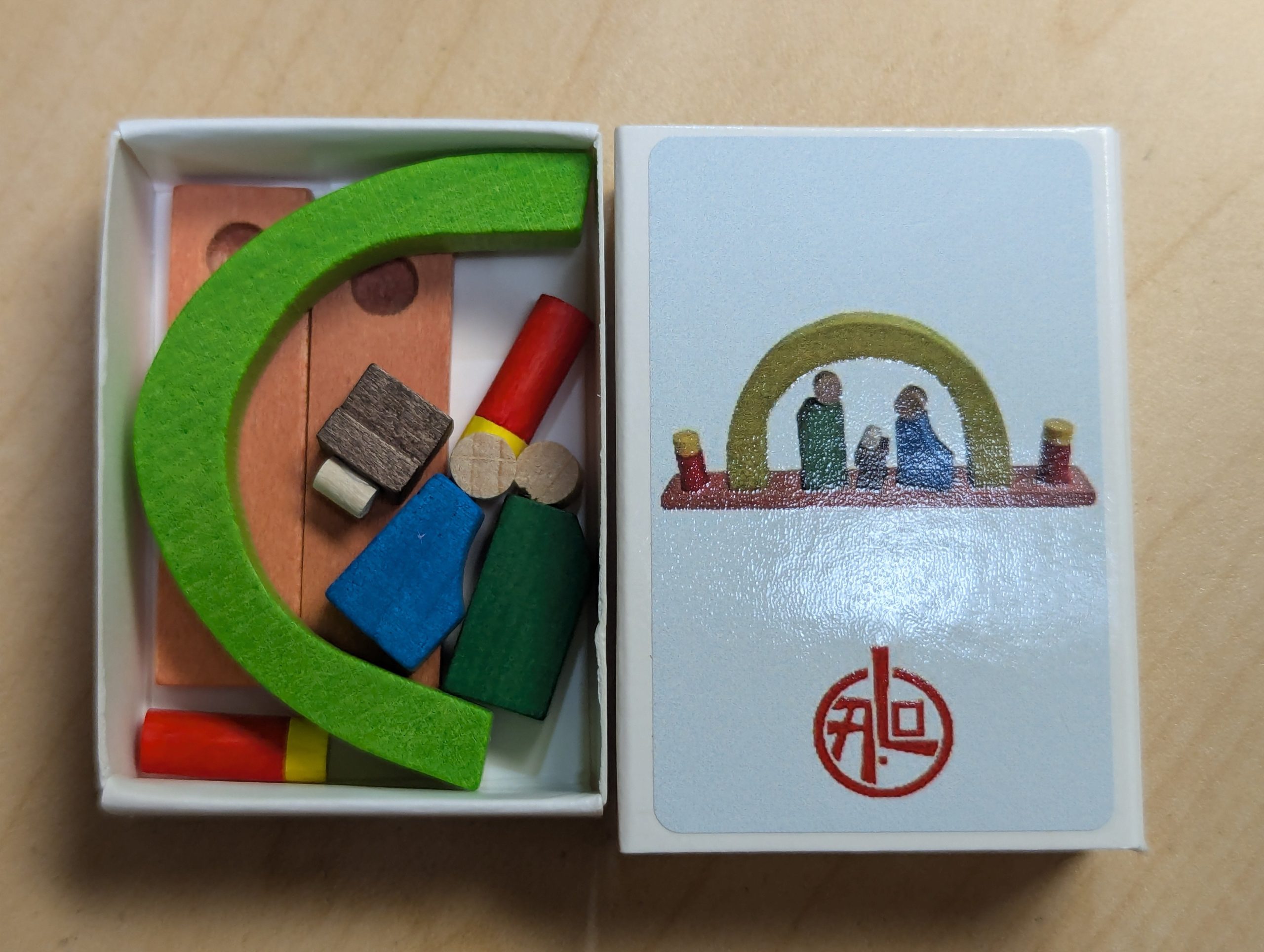Matchbox Candle Arch - Loquai Holzkunst