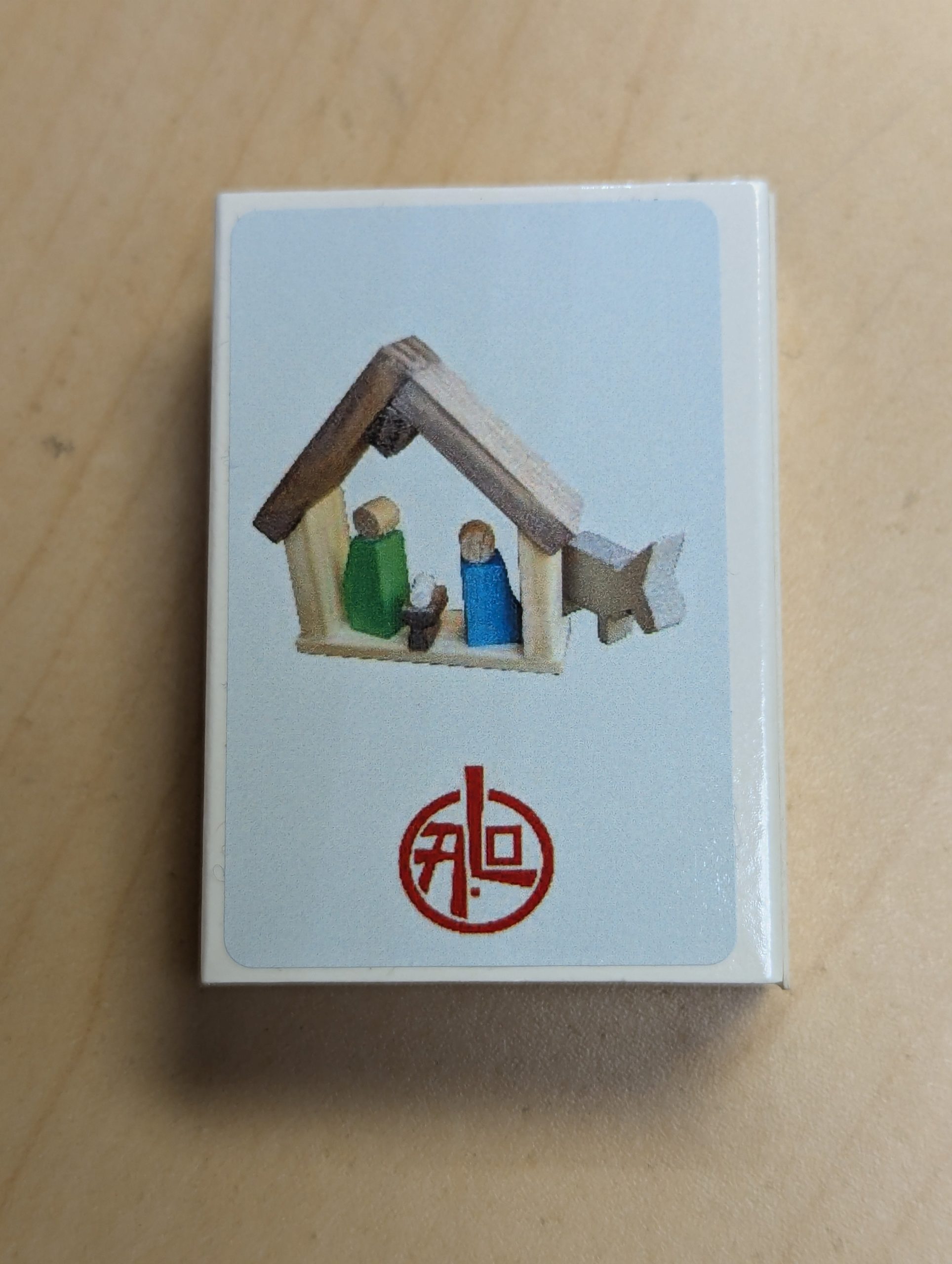 Matchbox Nativity Scene - Loquai Holzkunst