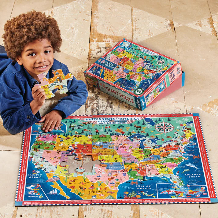 USA 48pc Giant Puzzle