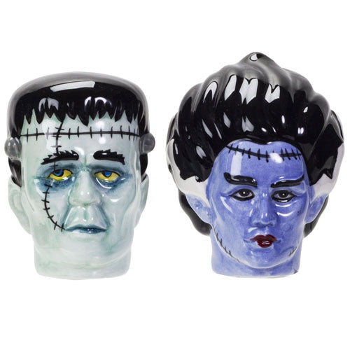 Mr. & Mrs. Frankenstein Salt & Pepper Shakers