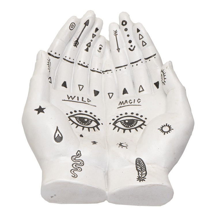 Palmistry Hands Trinket Dish