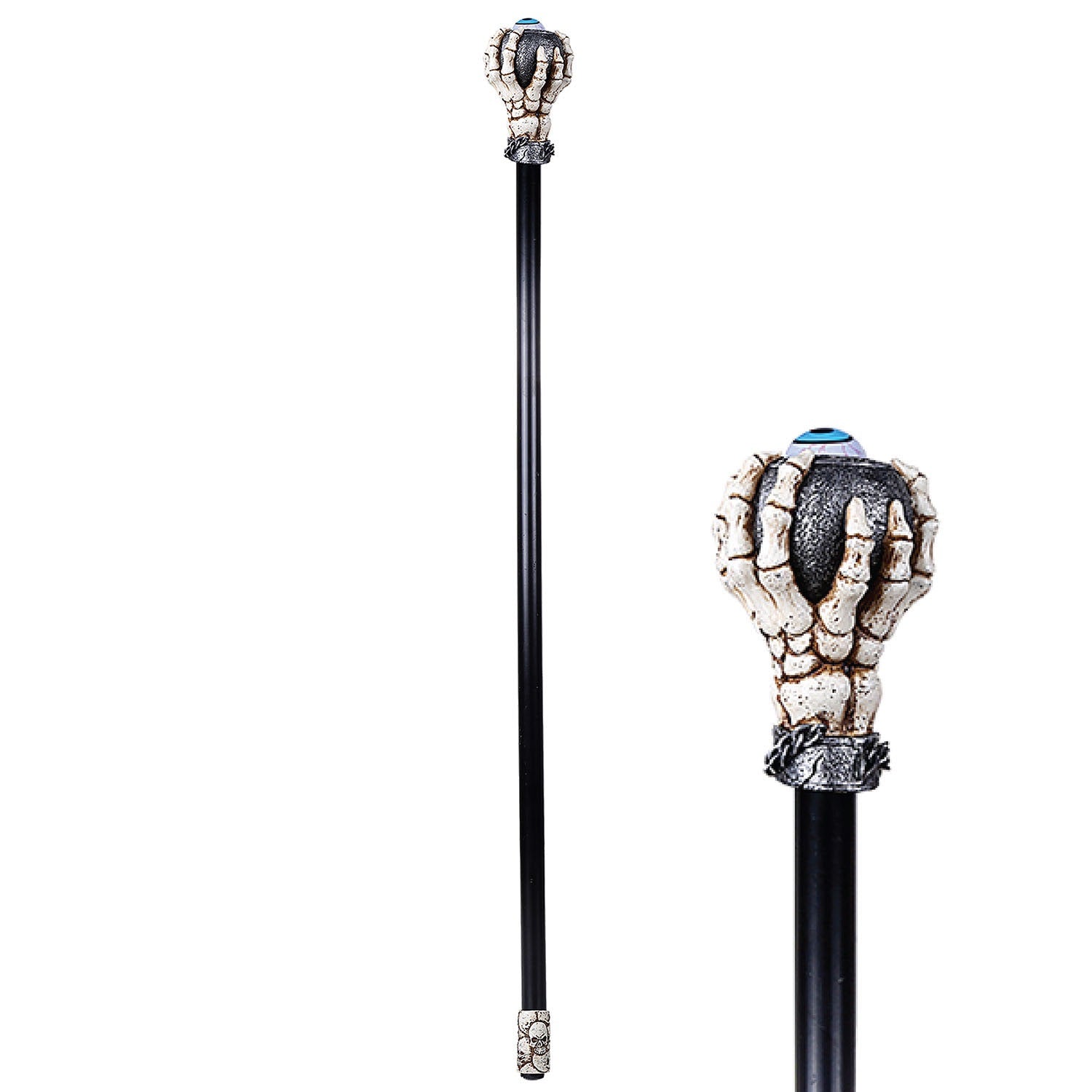 Skeletal Eyeball Costume Walking Cane